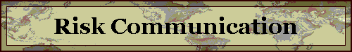 Risk Communication