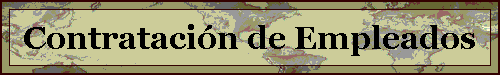 Contrataci�n de Empleados