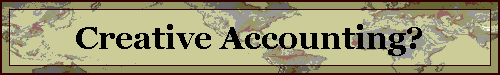Creative Accounting?